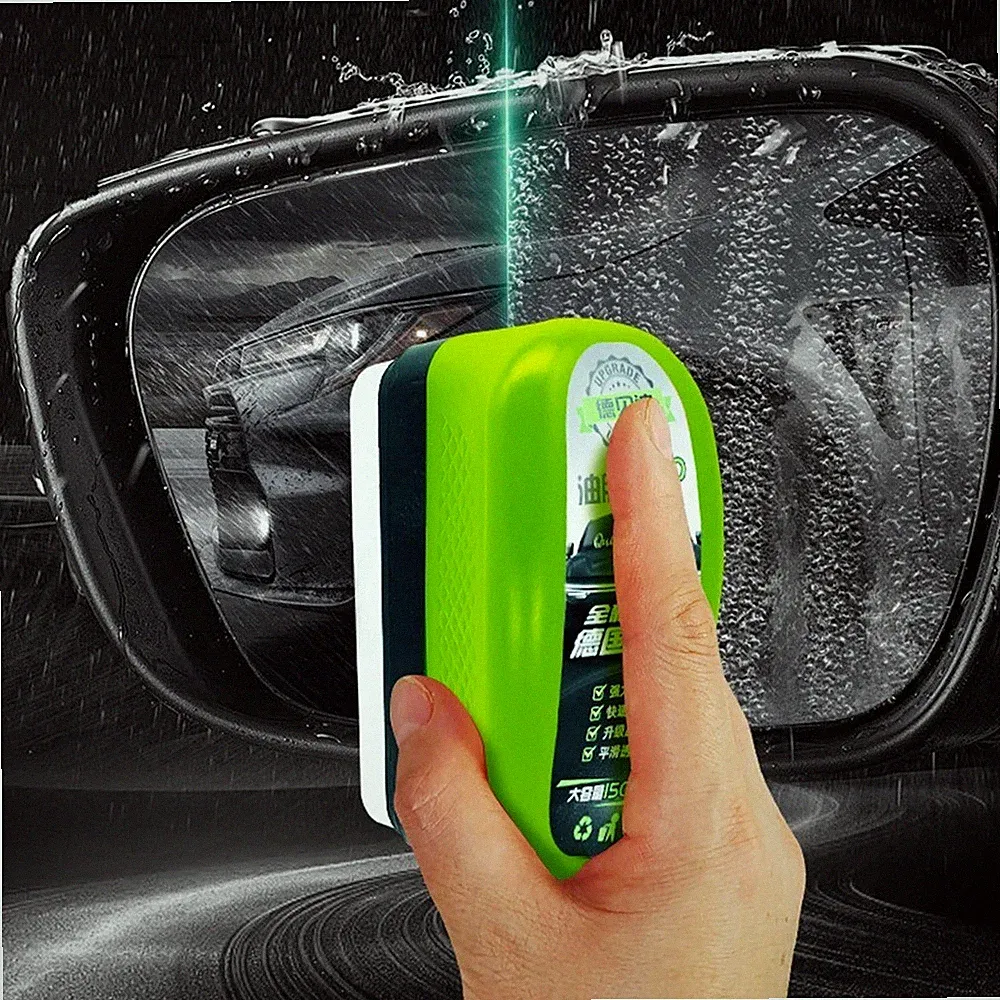 1/2/3PCS Car Oil Film Remover 150ml Windshield Cleaning Brush