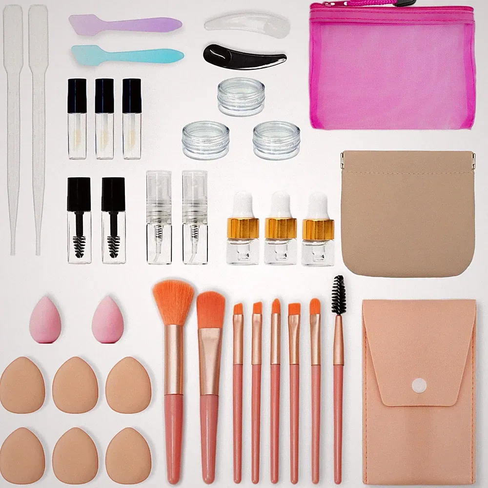 Gifts for Women - PrettyCare 38 Pcs Mini Travel Makeup Containers Set, Small...