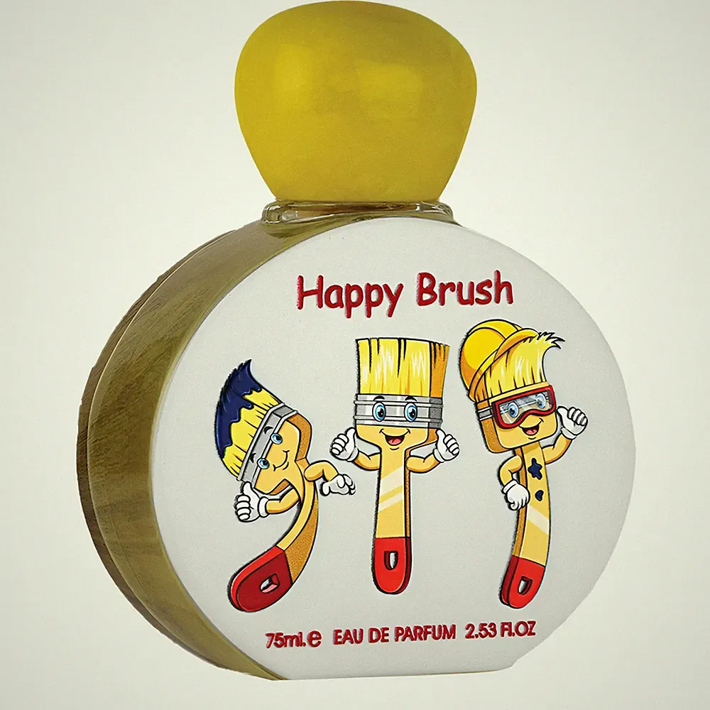 Lattafa Pride Happy Brush Kids Eau de Parfum 2.53 Fl Oz Sweet Vanilla Raspberry