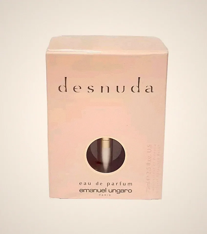 Vintage Emanuel Ungaro Desnuda 2.5 oz Eau de Parfum Spray and Brush SEALED